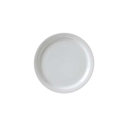 Vertex Vertex Catalina White Narrow Rim 6.5" Plate, PK36 CAT-6